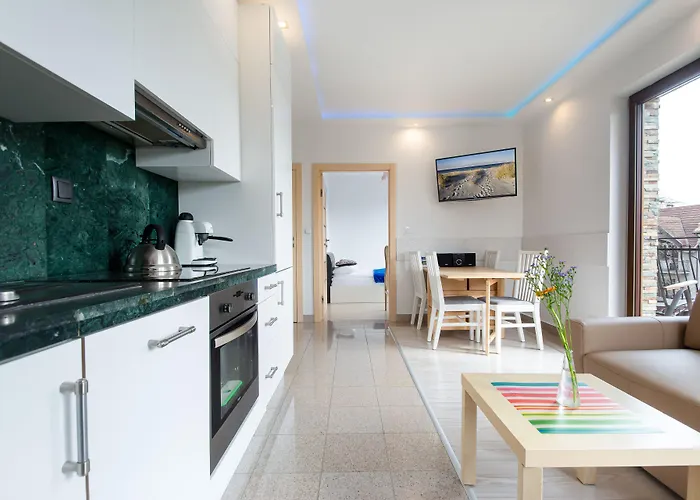 Apartment Rezydencja Wind Rose Luxury Aparthotel Gdansk - Prywatne Spa 4*